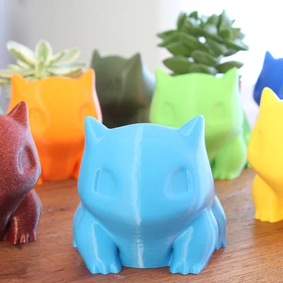 Chậu trồng cây Pokémon Bulbasaur/Bisasam dễ thương