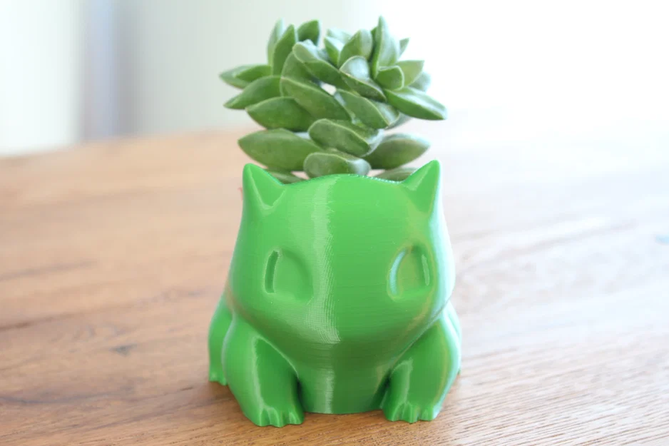 Chậu trồng cây Pokémon Bulbasaur/Bisasam dễ thương - Image 2
