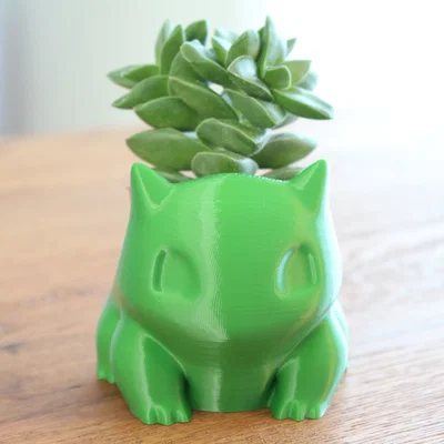 Chậu trồng cây Pokémon Bulbasaur/Bisasam dễ thương
