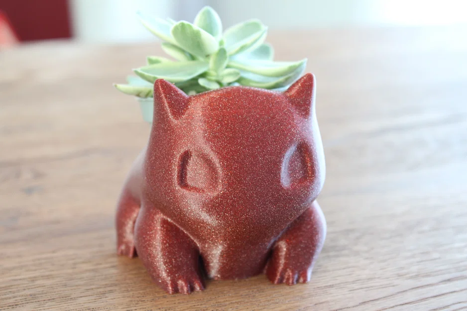 Chậu trồng cây Pokémon Bulbasaur/Bisasam dễ thương - Image 3