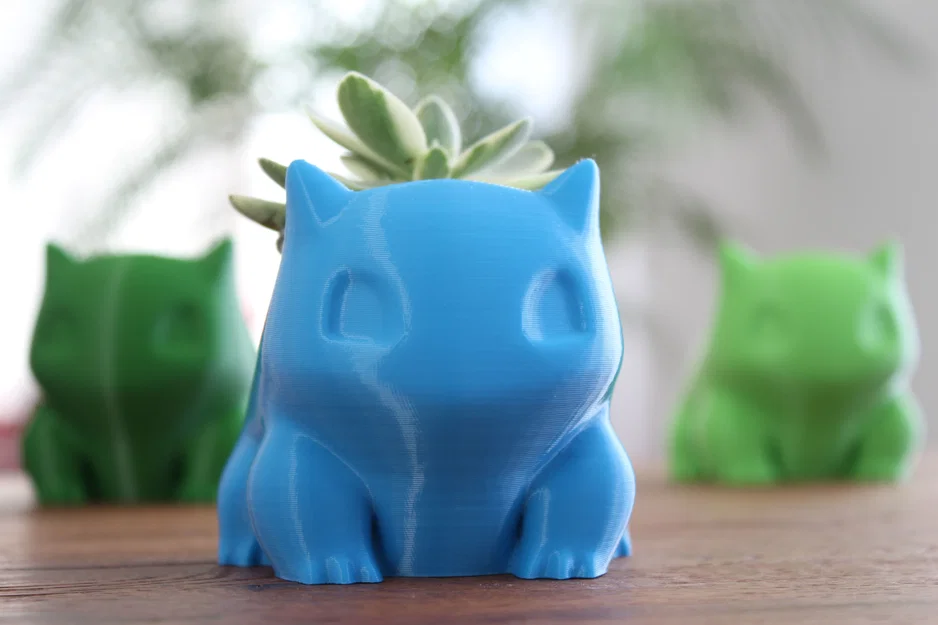 Chậu trồng cây Pokémon Bulbasaur/Bisasam dễ thương - Image 4
