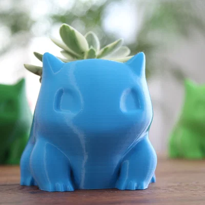 Chậu trồng cây Pokémon Bulbasaur/Bisasam dễ thương