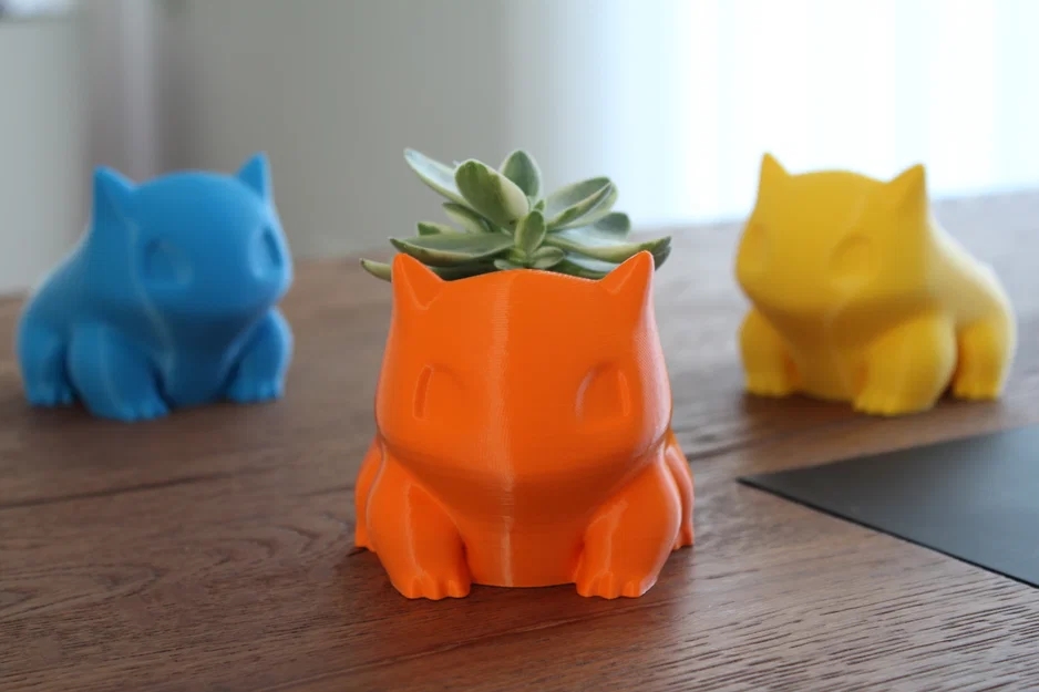 Chậu trồng cây Pokémon Bulbasaur/Bisasam dễ thương - Image 5