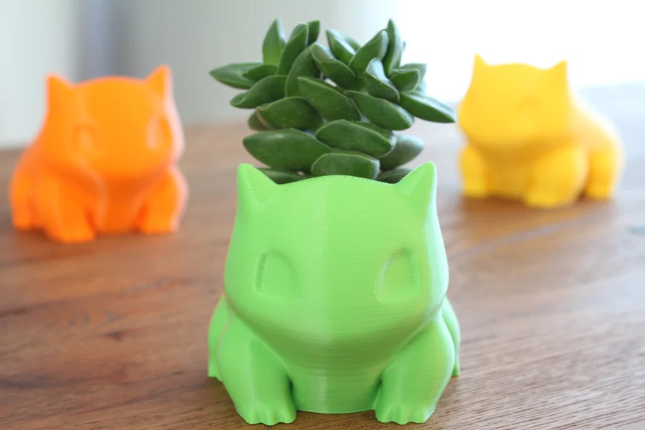 Chậu trồng cây Pokémon Bulbasaur/Bisasam dễ thương - Image 7