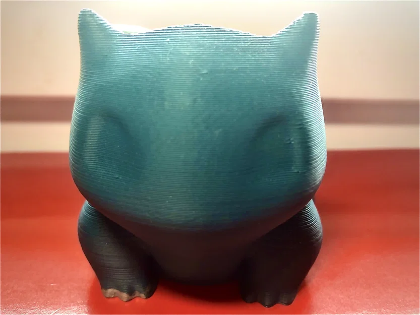 Chậu cây 3D Pokémon Bulbasaur (Phiên bản đáy kín không rò rỉ) - Image 3