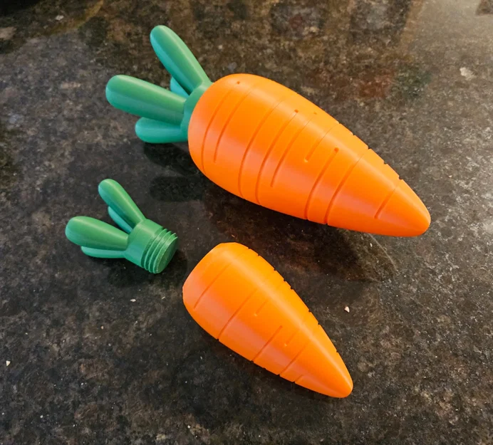 Mô hình hộp đựng đồ hình củ cà rốt (Carrot Container) cực đáng yêu - Image 1
