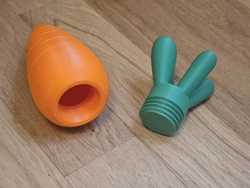 Mô hình hộp đựng đồ hình củ cà rốt (Carrot Container) cực đáng yêu - Image 2