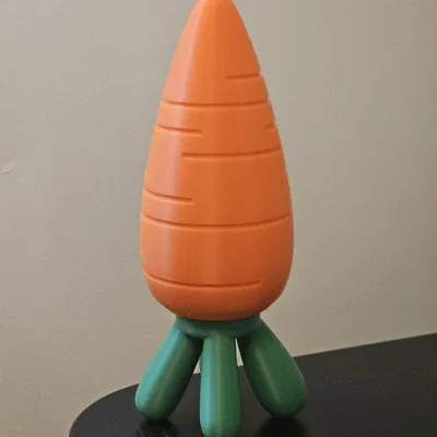 Mô hình hộp đựng đồ hình củ cà rốt (Carrot Container) cực đáng yêu