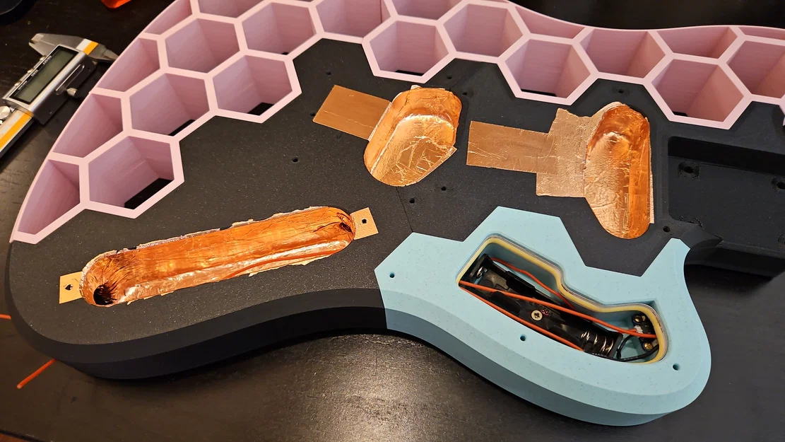 Guitar The Bambucaster (phiên bản tối ưu cho Bambu Lab) - Image 3