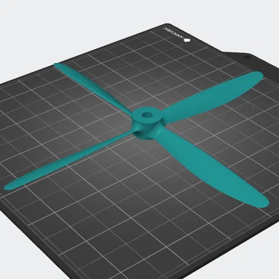 Mô hình cánh quạt 4 lá đa năng in 3D chất lượng cao