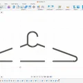 Móc treo quần áo 3D thiết kế thông minh, lắp ráp dễ dàng - Thumbnail 2