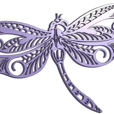 Mô hình trang trí tường chuồn chuồn (Dragonfly Wall Art) tinh xảo