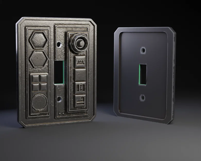 Mặt nạ công tắc đèn Rogue One phong cách Star Wars in 3D - Image 1