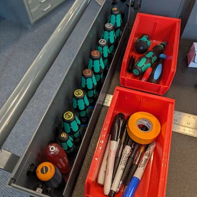 Insert giữ tua vít cho US General tool cart 5 ngăn kéo
