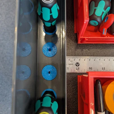 Insert giữ tua vít cho US General tool cart 5 ngăn kéo