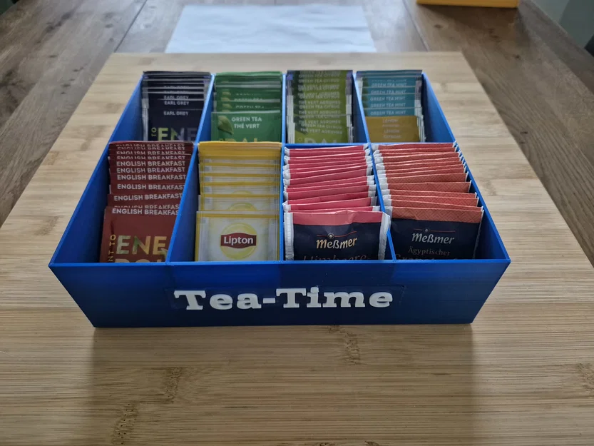 Hộp đựng túi trà 8 ngăn Tea-Box thiết kế tinh tế - Image 1