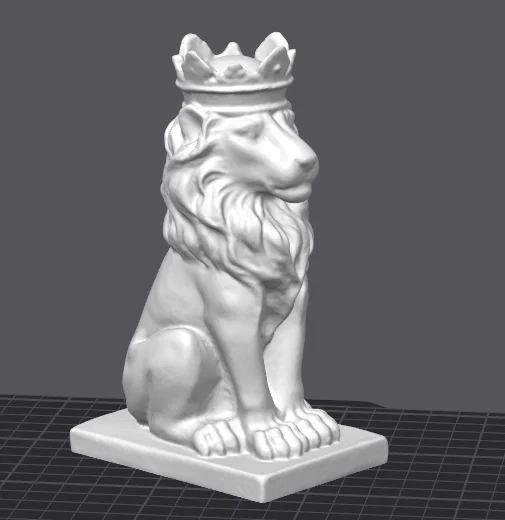 Mô hình tượng Sư Tử Vương (Lionking) 3D in ấn chi tiết sắc nét - Image 1