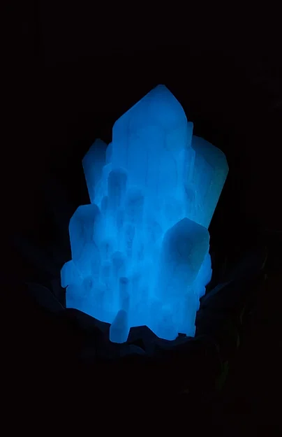 Đèn ngủ pha lê phát sáng trong bóng tối! Tự phát quang & có đèn! - Image 10