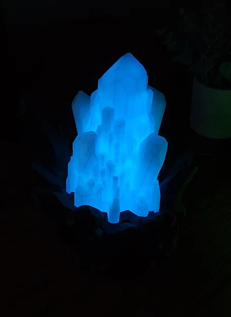 Đèn ngủ pha lê phát sáng trong bóng tối! Tự phát quang & có đèn! - Image 12