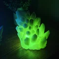 Đèn ngủ pha lê phát sáng trong bóng tối! Tự phát quang & có đèn! - Thumbnail 15
