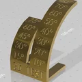 Mô hình test overhang 3D - Kiểm tra khả năng in ấn chính xác - Thumbnail 2