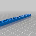 Giá treo bìa đĩa than Now Playing trang trí tường (3D Print) - Thumbnail 3