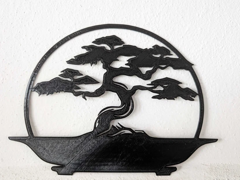 Tranh treo tường 3D Bonsai nghệ thuật trang trí tinh tế - Image 1