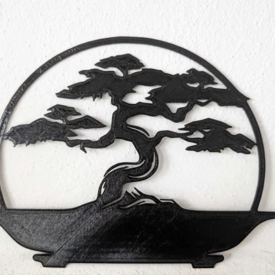 Tranh treo tường 3D Bonsai nghệ thuật trang trí tinh tế