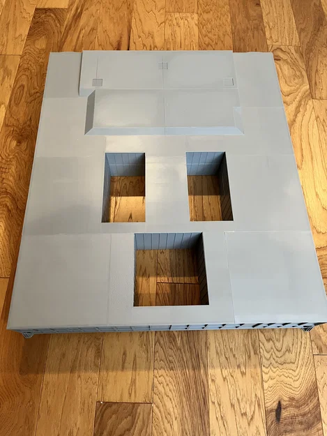 Mô hình bề mặt bệ phóng tàu con thoi Shuttle MLP 3D - Image 1