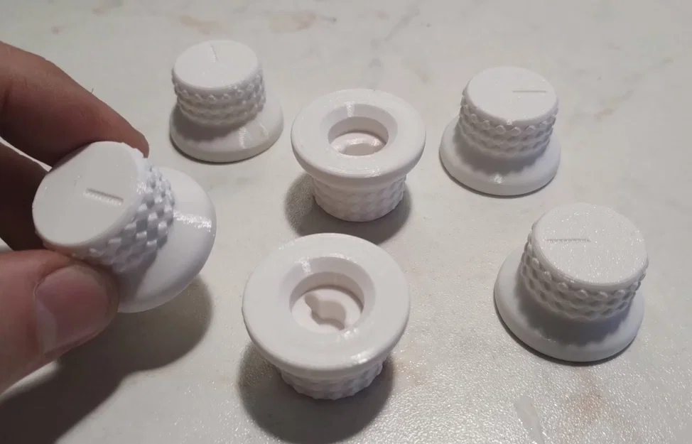 Núm xoay Potentiometer in 3D - Phụ tùng thay thế tiện lợi - Image 1