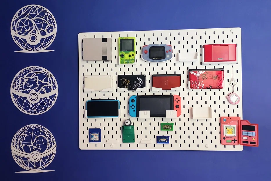 Giá Treo Tường SKADIS Cho Nintendo DS Nguyên Bản (Fat Model) - Image 5