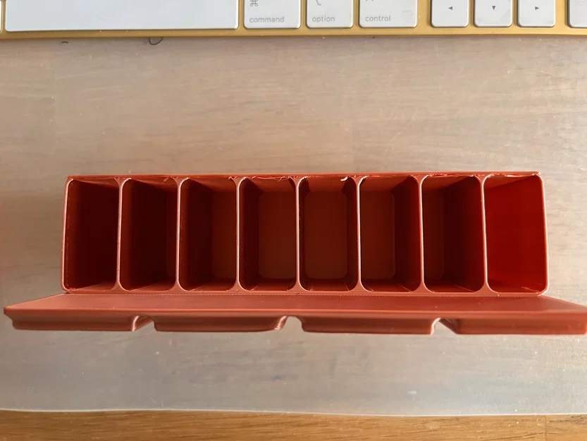 Khay Đựng Cáp Sạc USB Hệ Gridfinity Đặt Ngang Gọn Gàng - Image 3