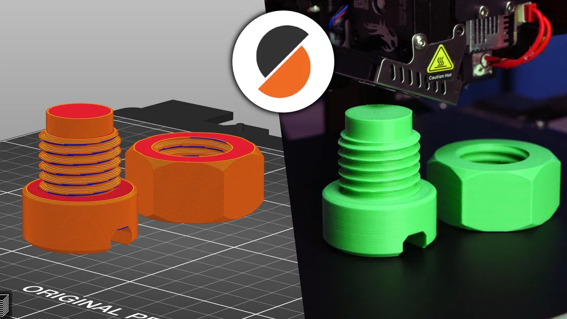 Bộ mô hình bulông và đai ốc (SKREW and NUT) kiểm tra in 3D - Image 2