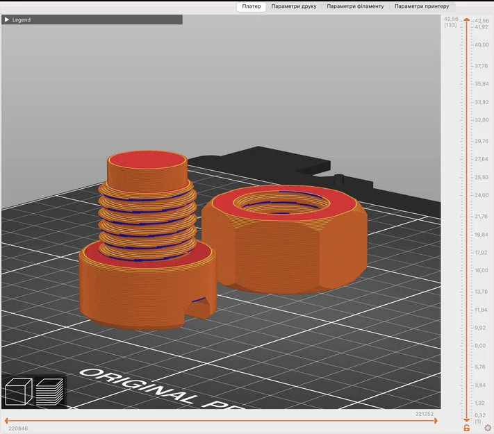Bộ mô hình bulông và đai ốc (SKREW and NUT) kiểm tra in 3D - Image 3