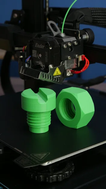 Bộ mô hình bulông và đai ốc (SKREW and NUT) kiểm tra in 3D - Image 4