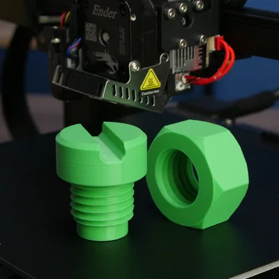 Bộ mô hình bulông và đai ốc (SKREW and NUT) kiểm tra in 3D