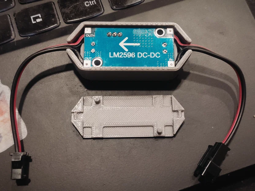 Vỏ hộp cho module buck LM2596 Adjustable DC-DC - Image 1