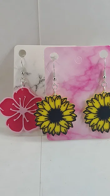 Bông tai Hoa – Phần 2 (Flower Earrings part 2) - Image 1