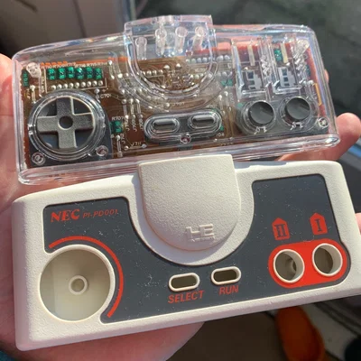 Vỏ thay thế cho tay cầm PC Engine (PC Engine Controller replacement shell)