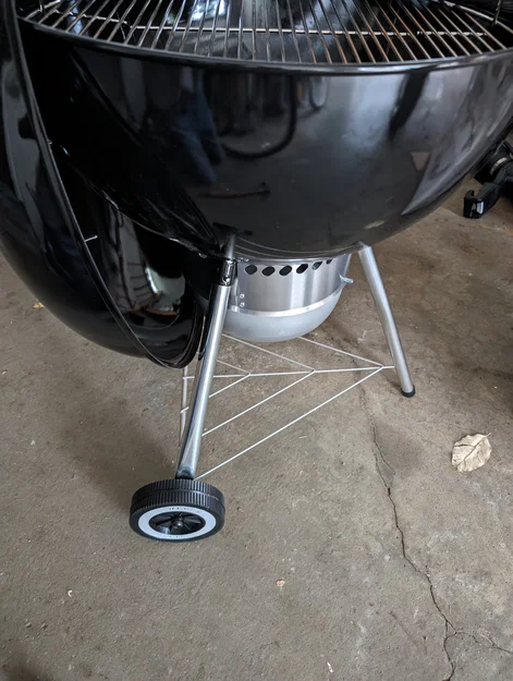 Bánh xe thay thế cho bếp nướng Weber (Replacement Wheel for Weber Grill) - Image 2
