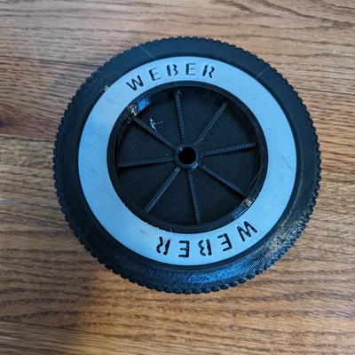 Bánh xe thay thế cho bếp nướng Weber (Replacement Wheel for Weber Grill)