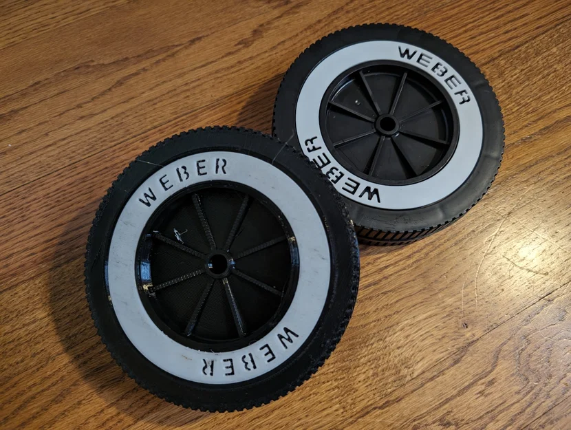 Bánh xe thay thế cho bếp nướng Weber (Replacement Wheel for Weber Grill) - Image 4
