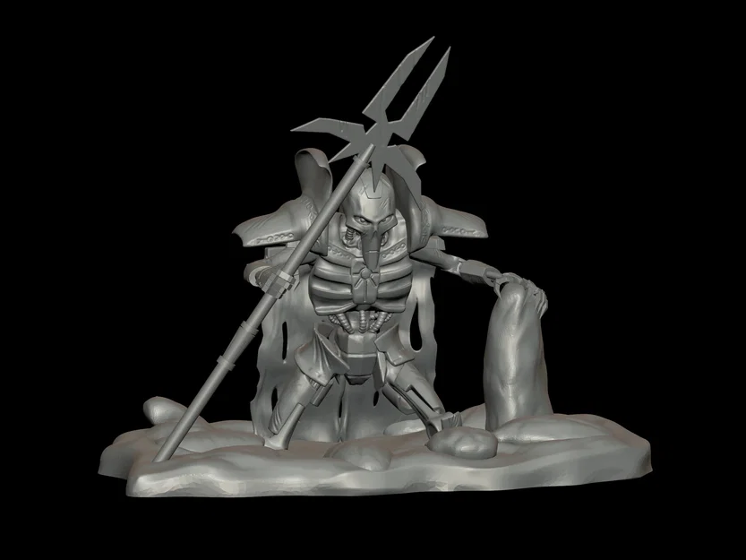 Mô hình Necro Lord: Chiến binh xương huyền bí cho bộ sưu tập 3D - Image 1