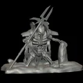 Mô hình Necro Lord: Chiến binh xương huyền bí cho bộ sưu tập 3D - Thumbnail 1