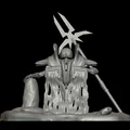 Mô hình Necro Lord: Chiến binh xương huyền bí cho bộ sưu tập 3D - Thumbnail 2