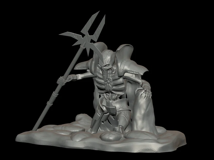 Mô hình Necro Lord: Chiến binh xương huyền bí cho bộ sưu tập 3D - Image 3