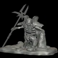 Mô hình Necro Lord: Chiến binh xương huyền bí cho bộ sưu tập 3D - Thumbnail 3