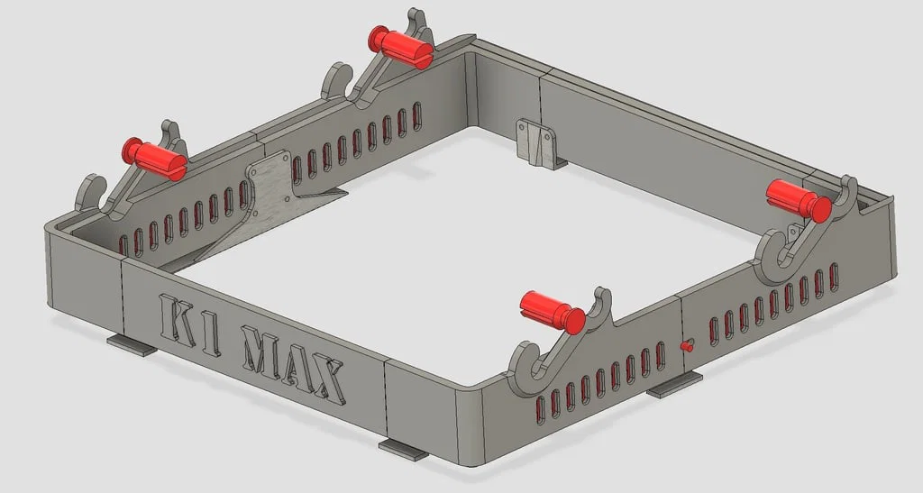 K1 MAX lid riser với nắp kính trượt (sliding glass top) - Image 4