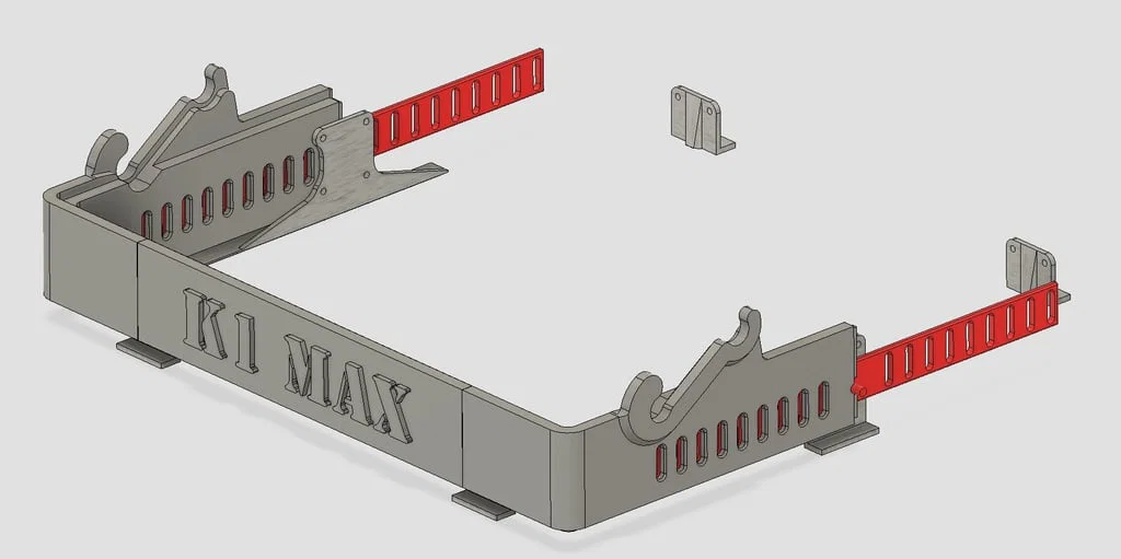 K1 MAX lid riser với nắp kính trượt (sliding glass top) - Image 5