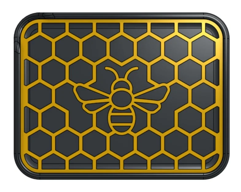 Khay đựng xà phòng Honeybee Soap Dish - Thiết kế tổ ong độc đáo - Image 3
